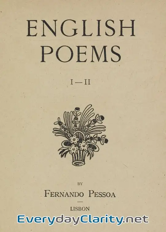 Book cover: English Poems, Volume 01 (Of 2)