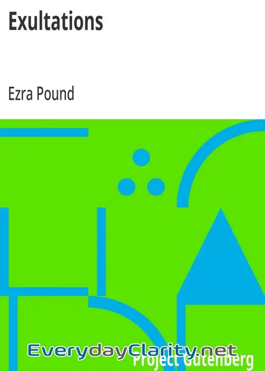 Book cover: Exultations