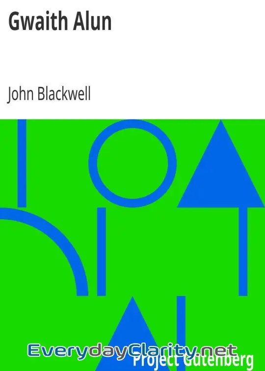 Book cover: Gwaith Alun