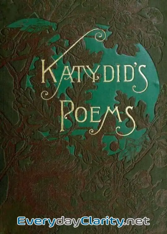 Book cover: Katydid’s Poems