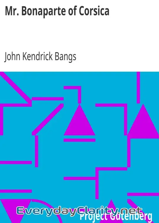 Book cover: Mr. Bonaparte Of Corsica
