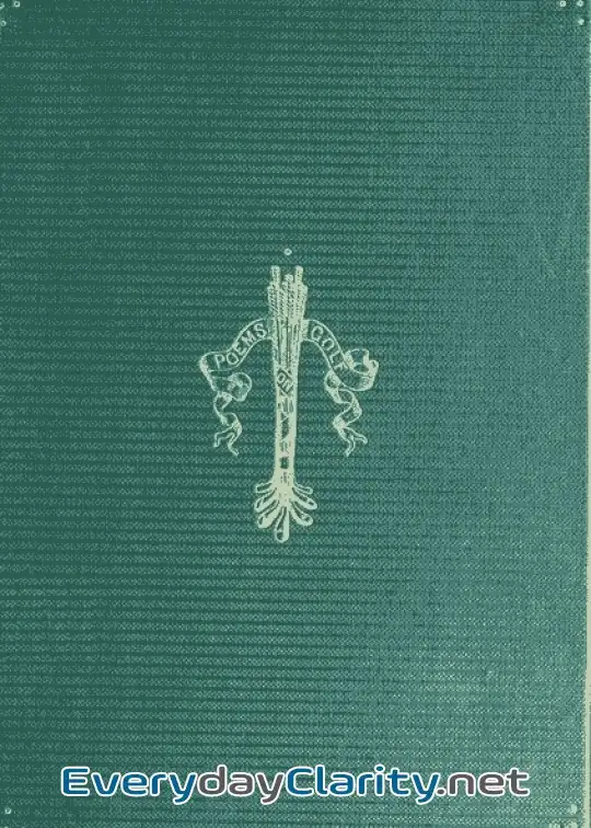 Book cover: Poems On Golf