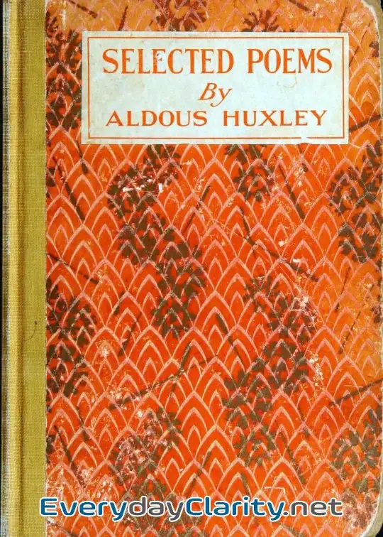 Book cover: Selected Poems