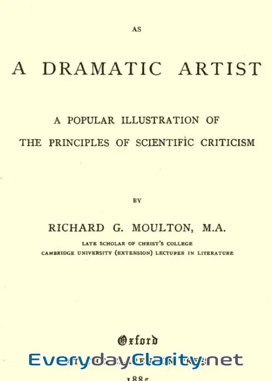 Book cover: Shakespeare As A Dramatic Artist . A Popular Illustration Of The Principles Of Scientific
