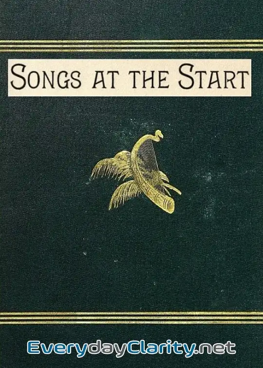 Book cover: Songs At The Start