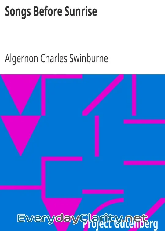 Book cover: Songs Before Sunrise