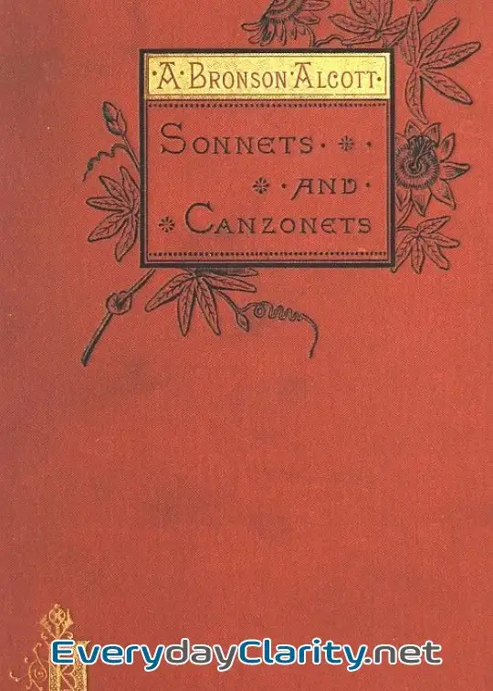 Book cover: Sonnets And Canzonets