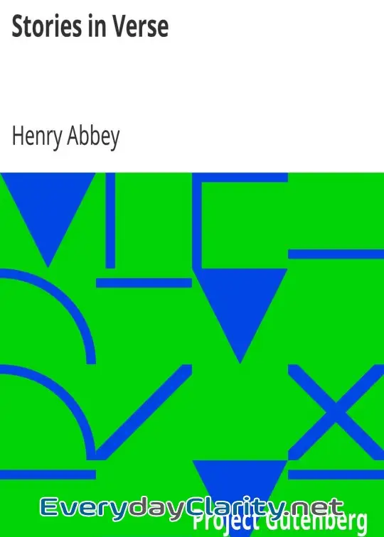Book cover: Stories In Verse