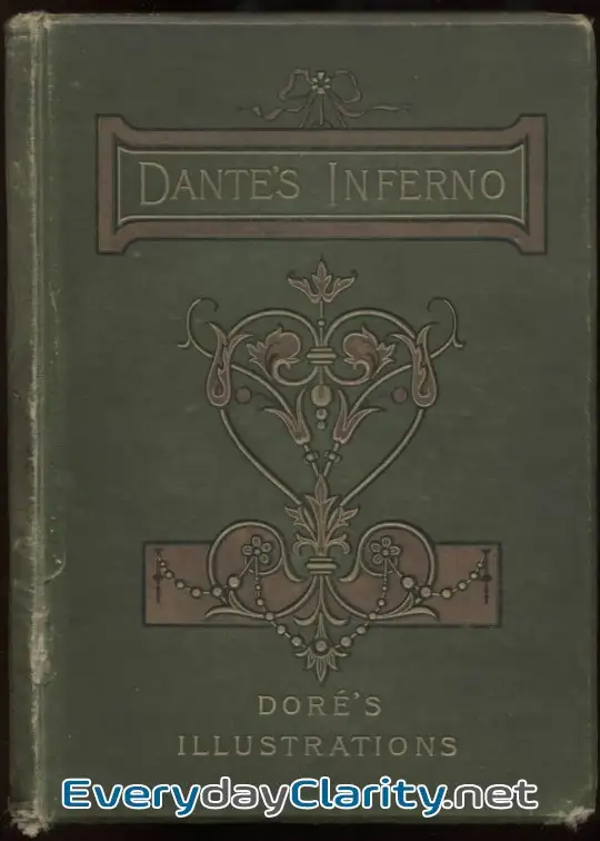 Book cover: The Divine Comedy By Dante, Illustrated, Hell, Volume 07