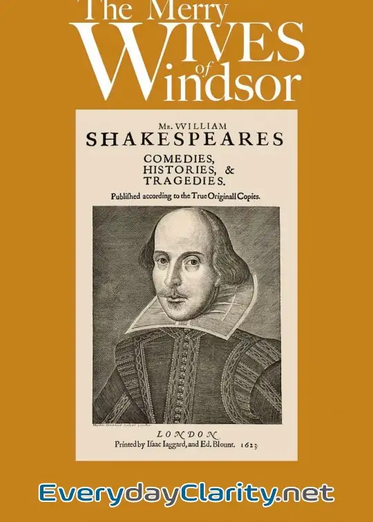 Book cover: The Merry Wives Of Windsor