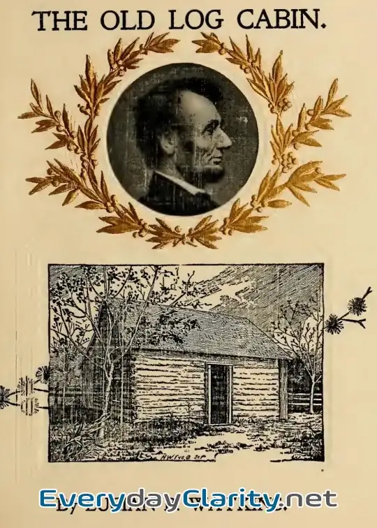 Book cover: The Old Log Cabin