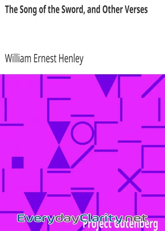Book cover image The Song Of The Sword, And Other Verses