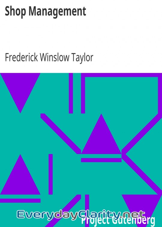 Book cover: Shop Management