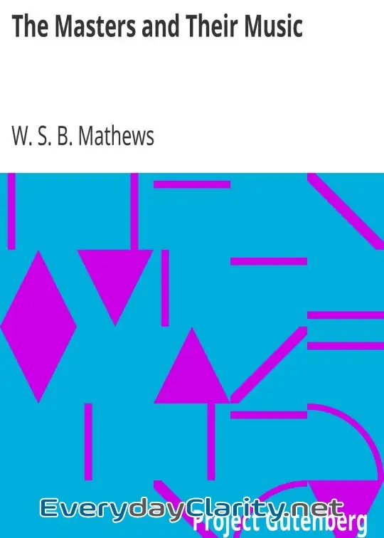 Book cover image The Masters And Their Music . A Series Of Illustrative Programs With Biographical, . Esthe