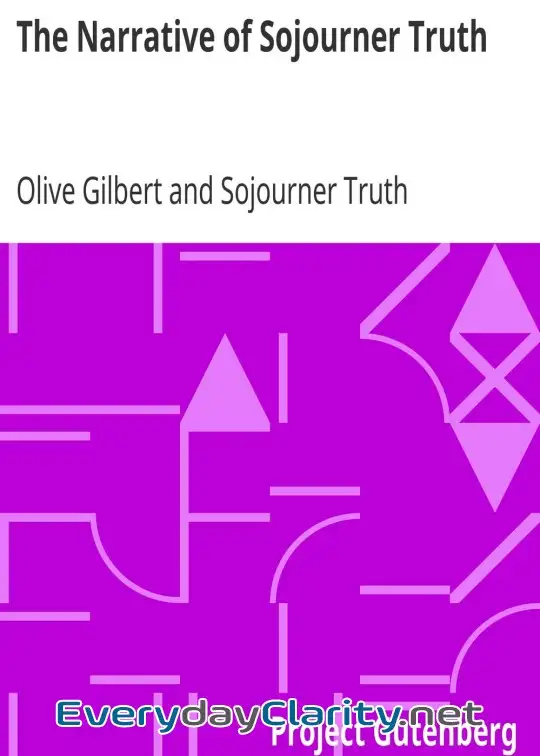 Book cover image The Narrative Of Sojourner Truth