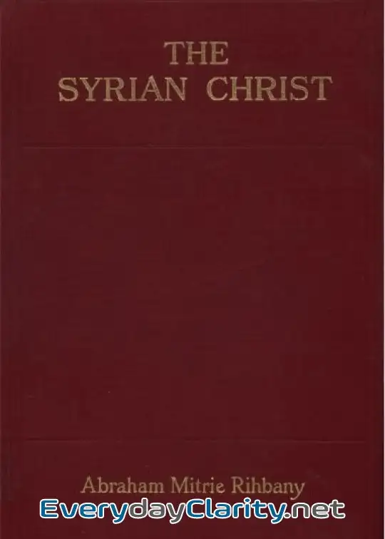 Book cover image The Syrian Christ