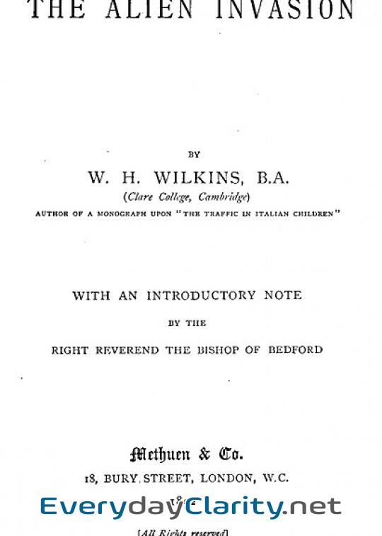 Book cover: The Alien Invasion