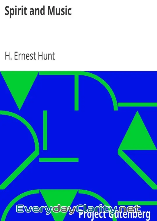 Book cover: Spirit And Music