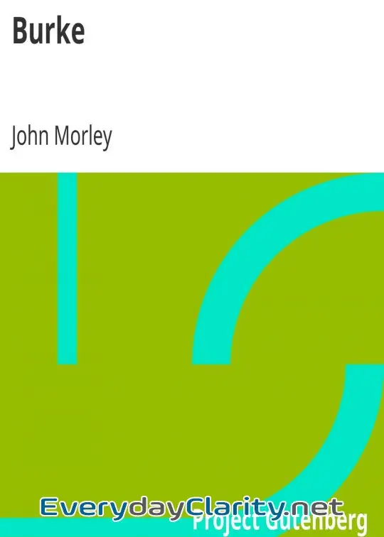 Book cover image Burke