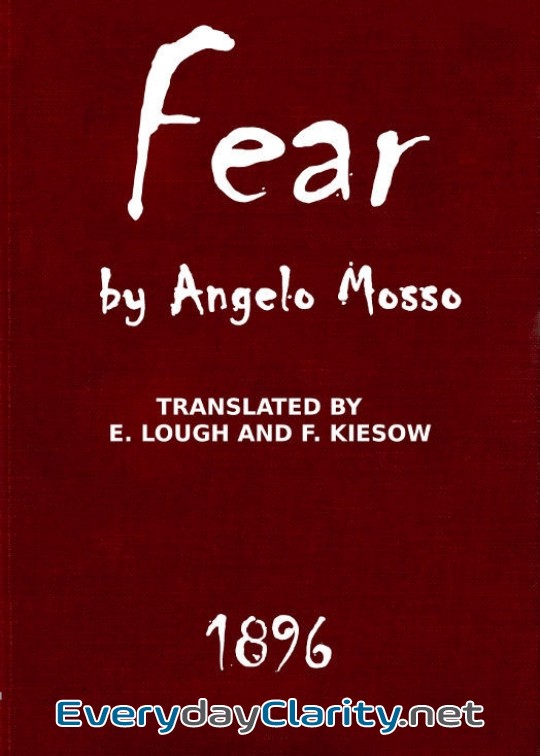 Book cover: Fear