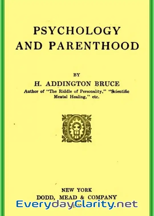 Book cover image Psychology And Parenthood