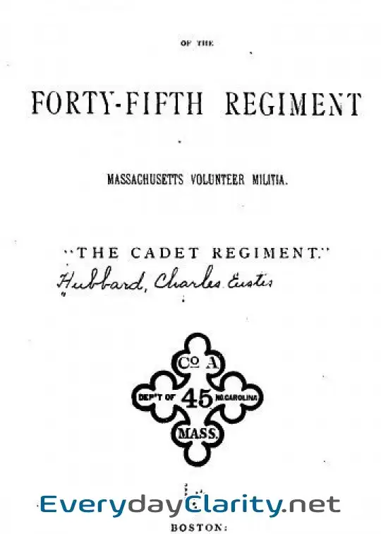 Book cover: The Campaign Of The Forty-Fifth Regiment, Massachusetts Volunteer Militia . .the Cadet Reg