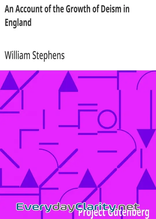 Book cover image An Account Of The Growth Of Deism In England
