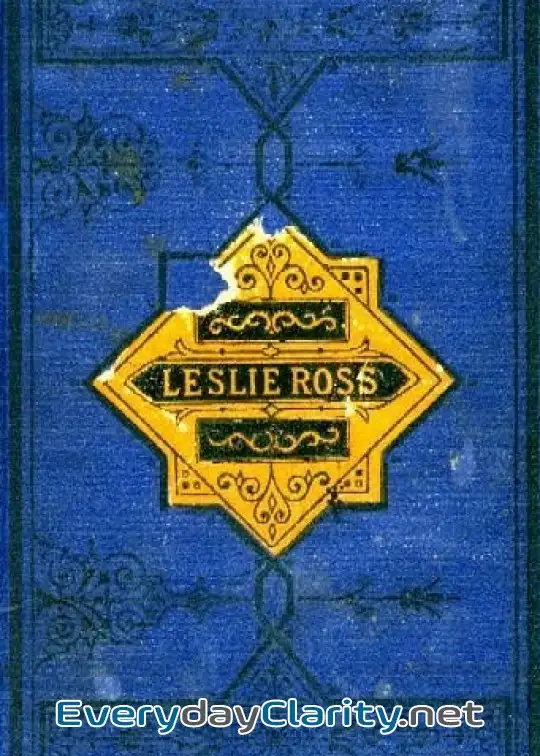 Book cover: Leslie Ross; Or, Fond Of A Lark