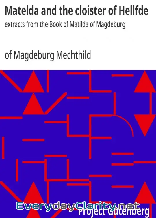Book cover: Matelda And The Cloister Of Hellfde