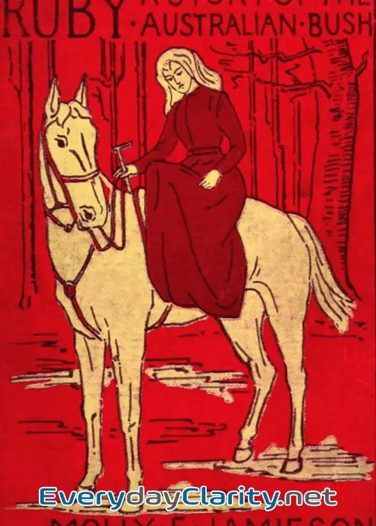 Book cover: Ruby. A Story Of The Australian Bush