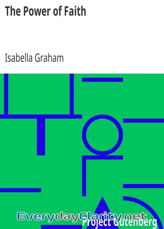 Book cover: The Power Of Faith . Exemplified In The Life And Writings Of The Late Mrs. Isabella Graham