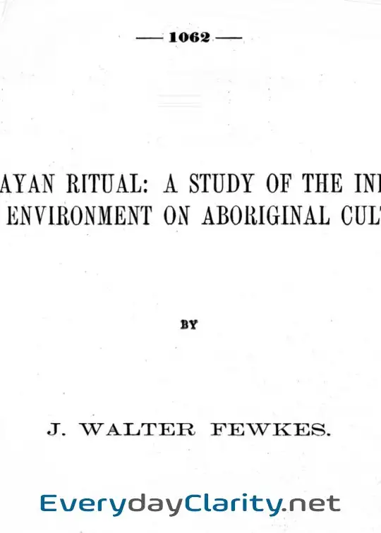 Book cover: The Tusayan Ritual