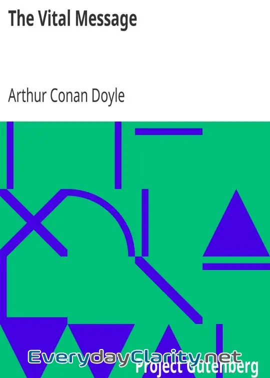 Book cover: The Vital Message