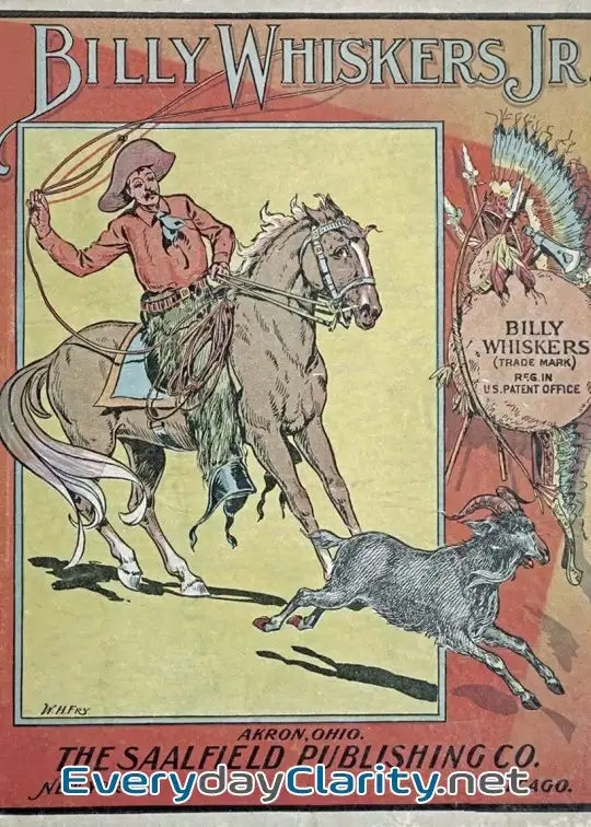 Book cover: Billy Whiskers, Jr