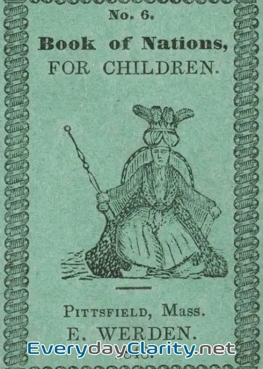 Book cover: Book Of Nations, For Children