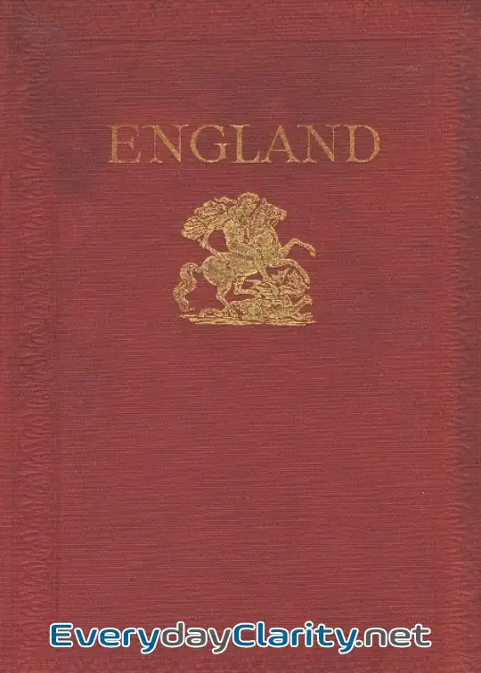 Book cover: England