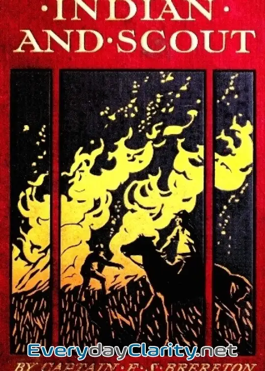Book cover: Indian And Scout. A Tale Of The Gold Rush To California