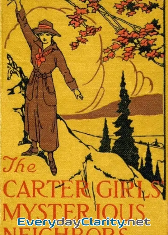 Book cover: The Carter Girls’ Mysterious Neighbors