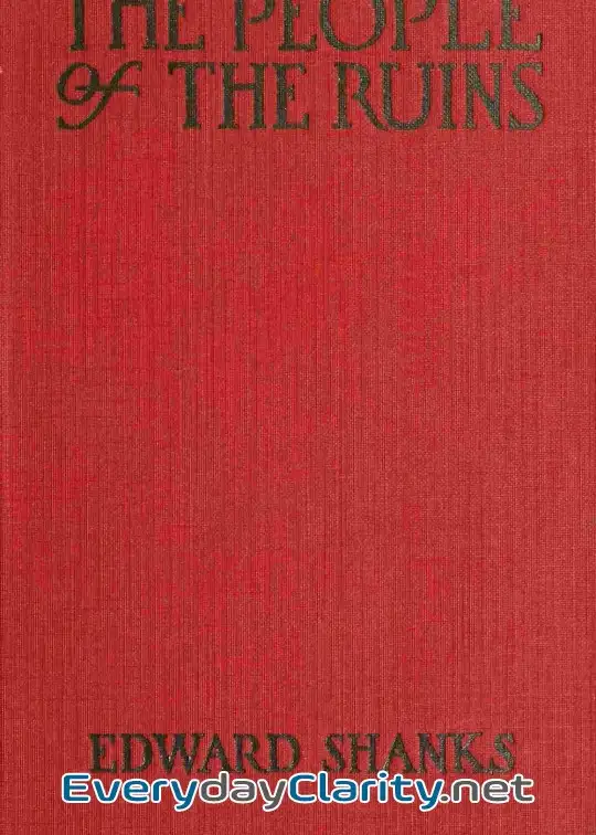 Book cover: The People Of The Ruins