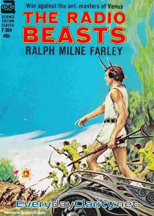 Book cover: The Radio Beasts