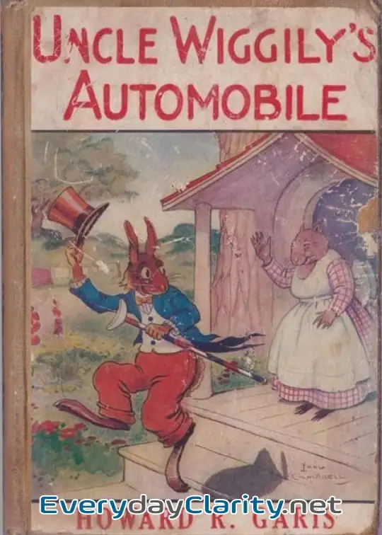 Book cover: Uncle Wiggily’s Automobile