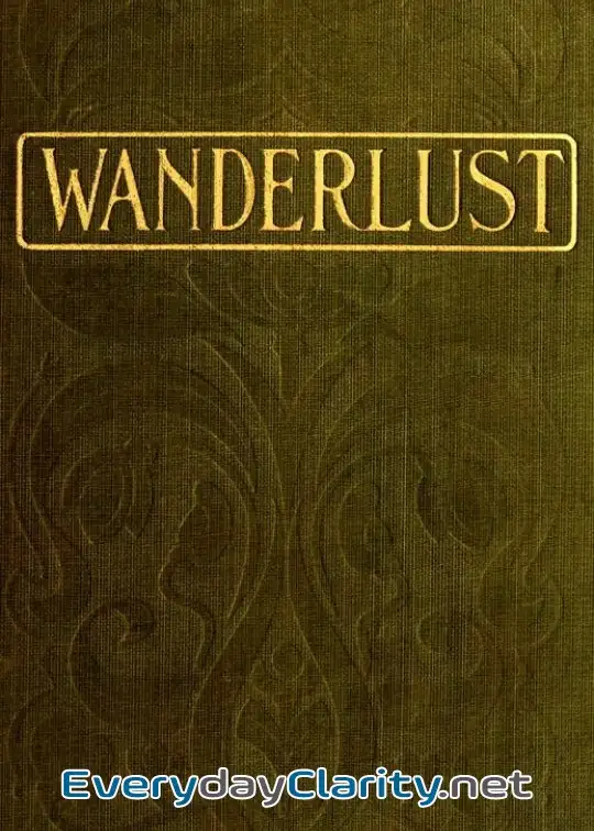 Book cover: Wanderlust