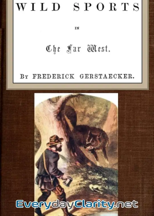 Book cover: Wild Sports In The Far West