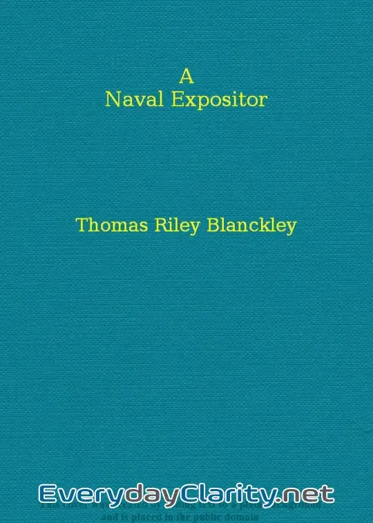 Book cover: A Naval Expositor