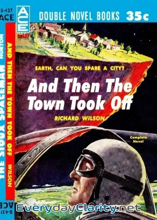 Book cover: And Then The Town Took Off