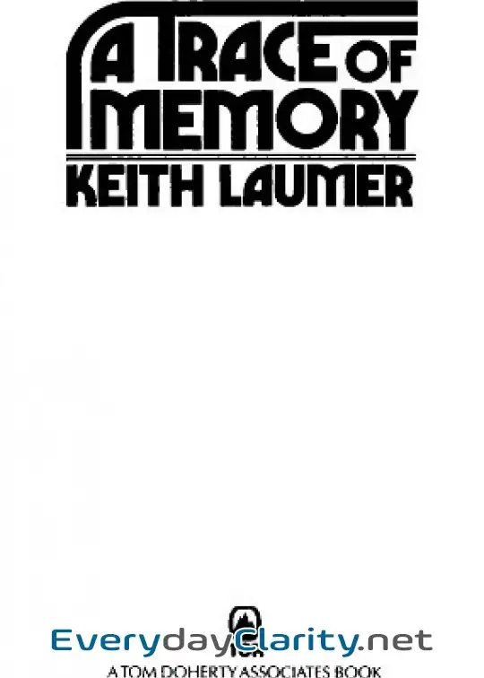 Book cover: A Trace Of Memory