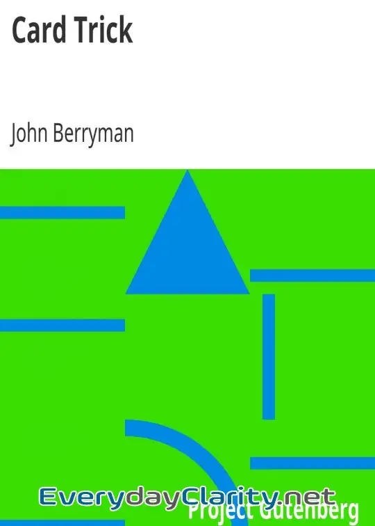 Book cover: Card Trick