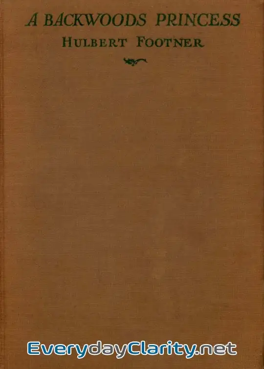 Book cover image A Backwoods Princess