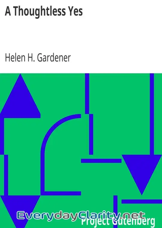 Book cover: A Thoughtless Yes