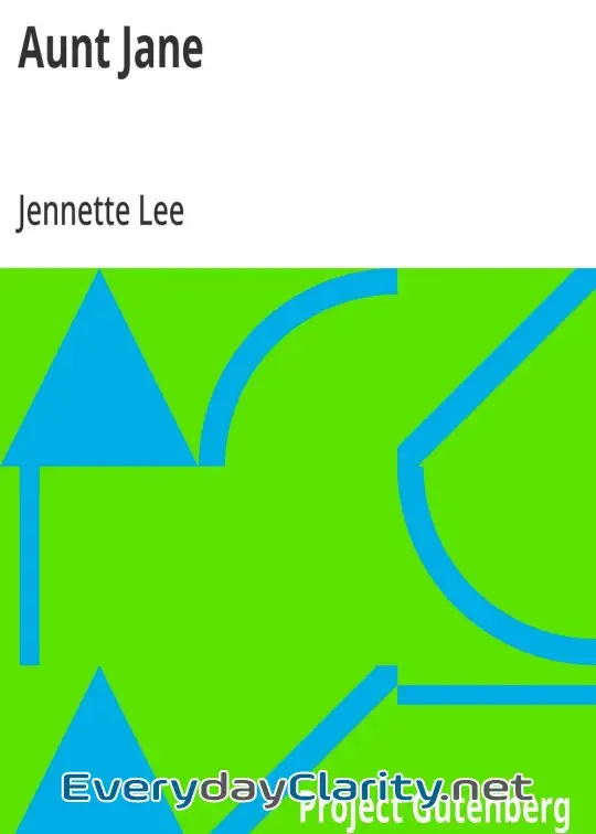 Book cover: Aunt Jane